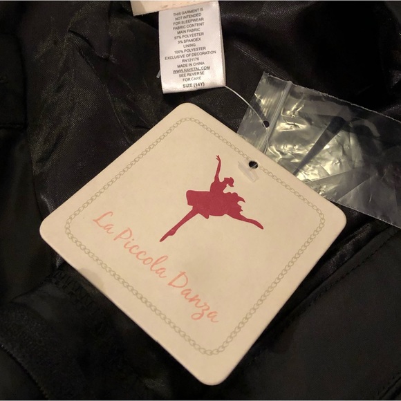 Girls La Piccola Danza Satin Tuxedo Dance Pants - Picture 11 of 16